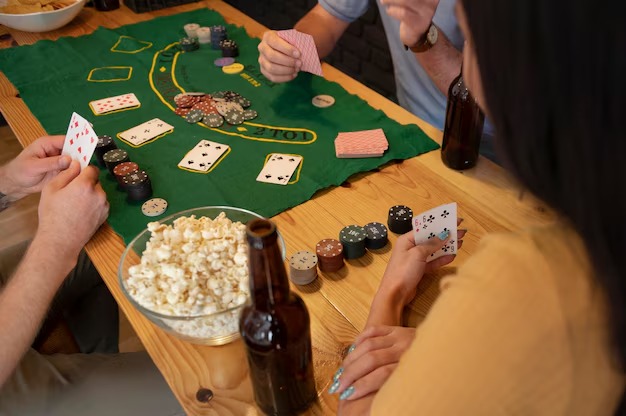 Live Ceme Online dealer at indowin168 studio table